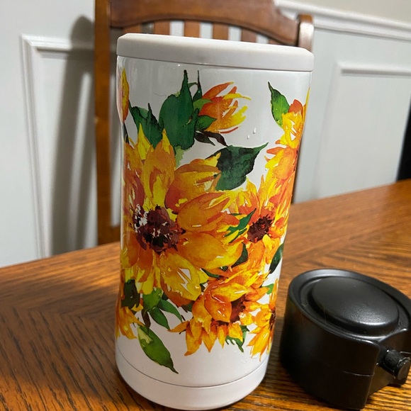 BrüMate White Sunflower Drinkware - Picture 3 of 3